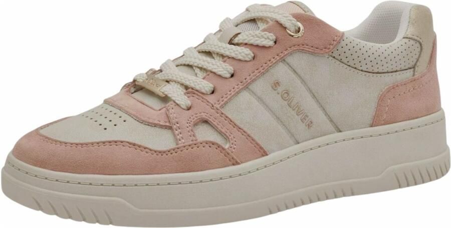 S.Oliver Sneakers laag rosé poederroze