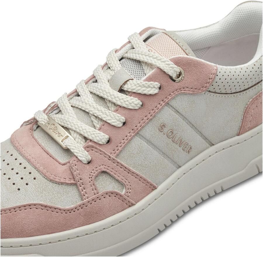 S.Oliver Sneakers laag rosé poederroze - Foto 2