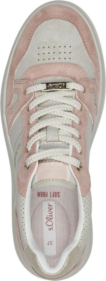 S.Oliver Sneakers laag rosé poederroze - Foto 6