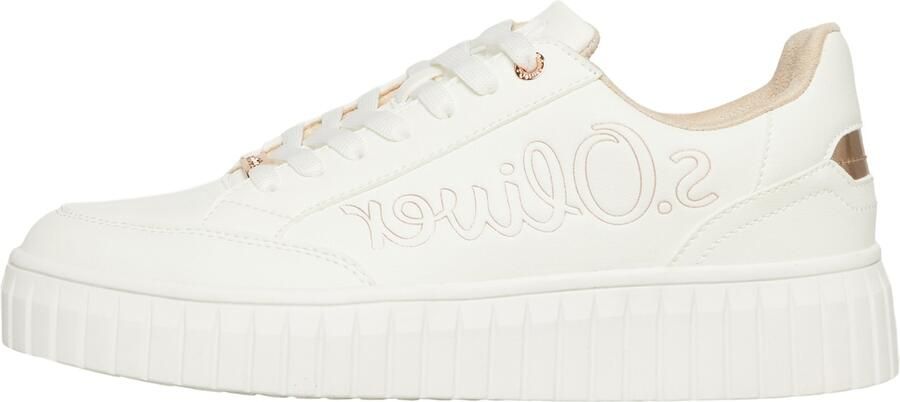 S.Oliver female Trainers met plateauzool