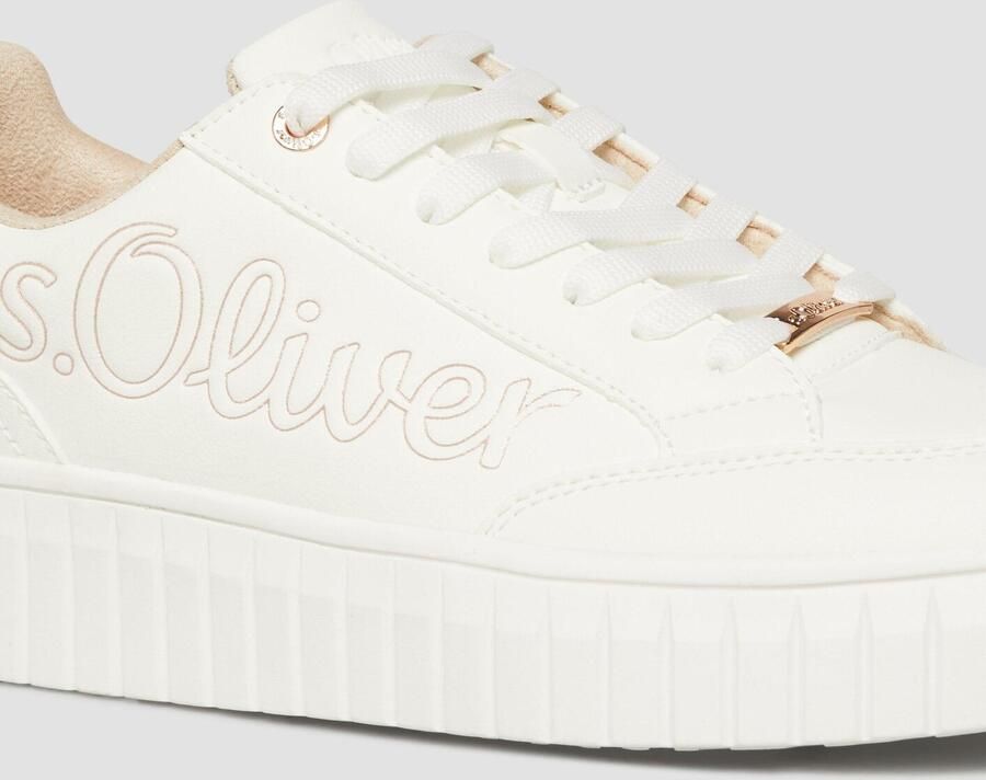 S.Oliver female Trainers met plateauzool - Foto 3