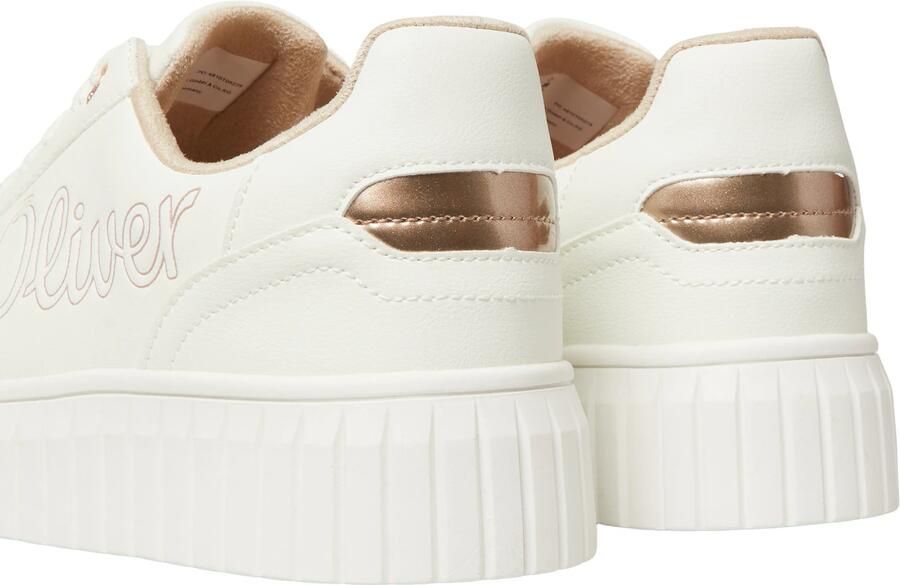 S.Oliver female Trainers met plateauzool - Foto 4