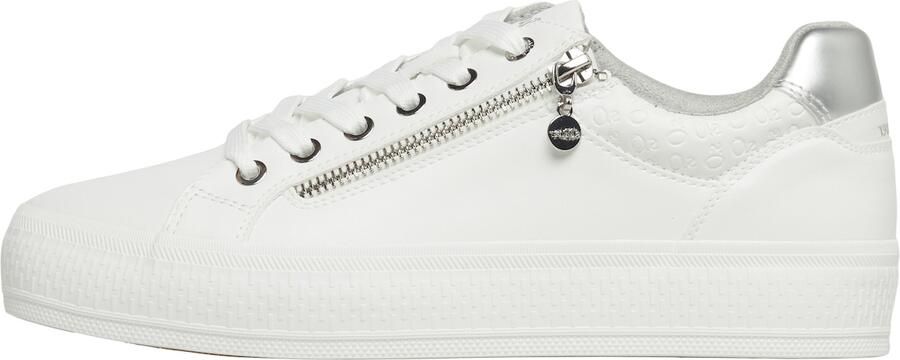 S.Oliver Sneakers laag zilver wit
