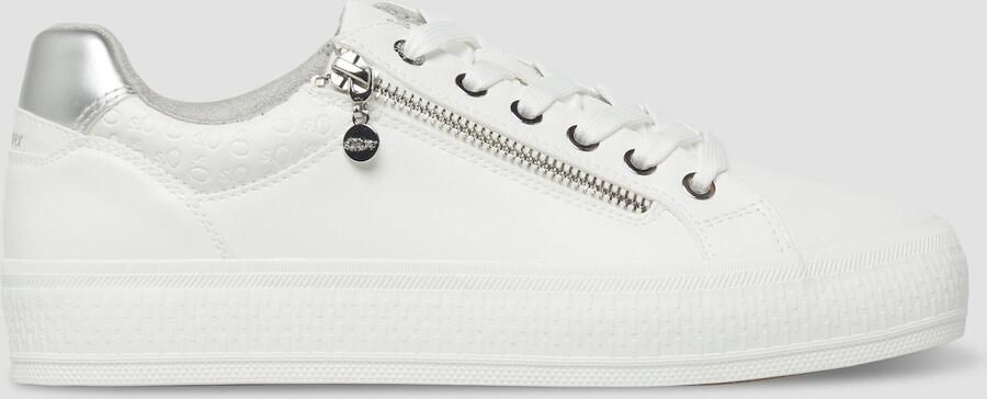 S.Oliver Sneakers laag zilver wit - Foto 5