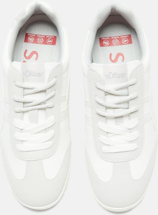 S.Oliver female Sneaker in een mix van materialen met logo-opschrift - Foto 2