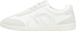 S.Oliver female Sneaker in een mix van materialen met logo-opschrift