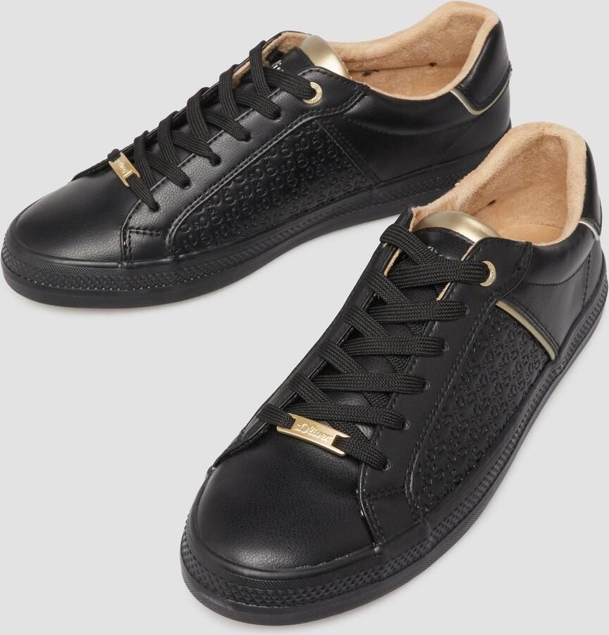 S.Oliver Sneakers laag zwart - Foto 2