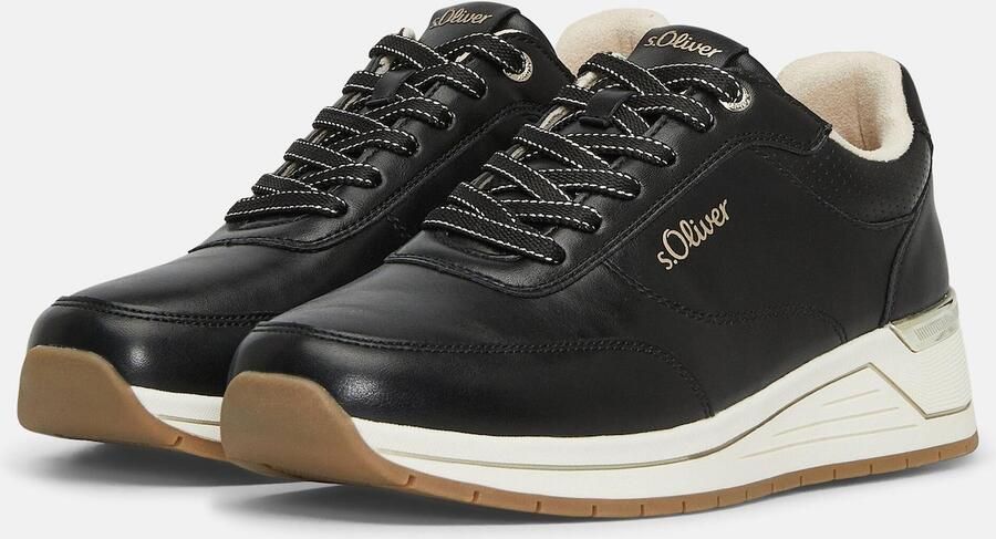 S.Oliver Sneakers laag zwart - Foto 3