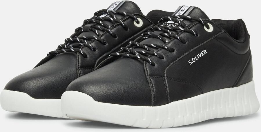 S.Oliver Sneakers laag zwart wit - Foto 4