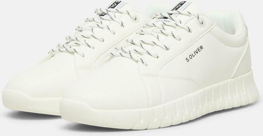S.Oliver Sneakers laag zwart wit - Foto 4