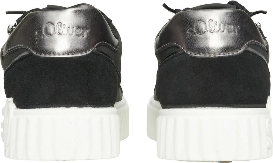 S.Oliver Sneakers laag zwart wit - Foto 3