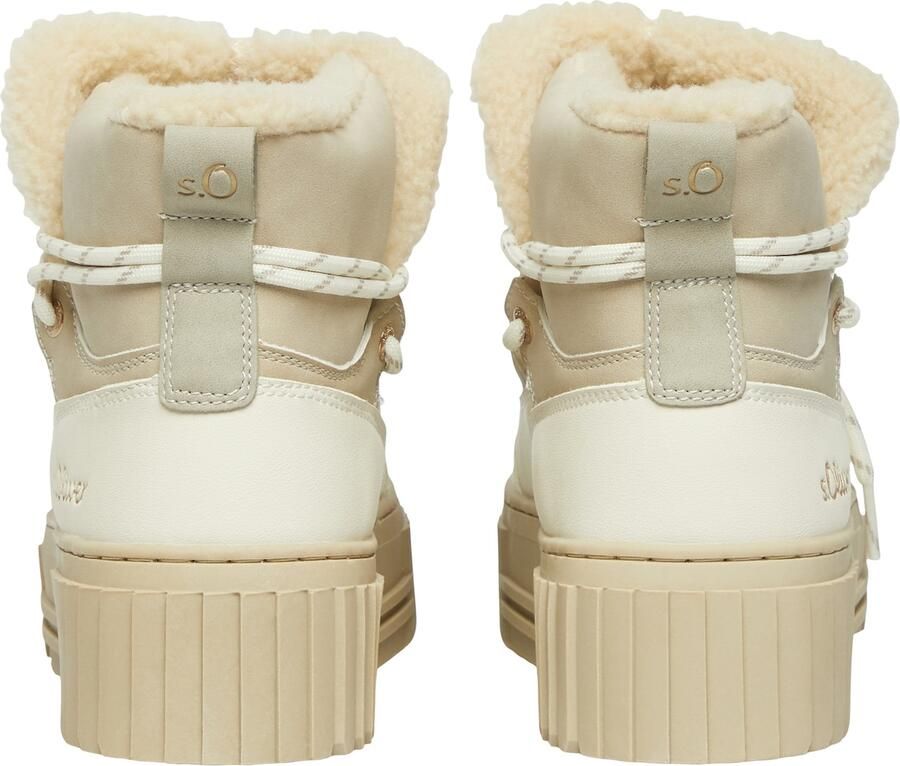 S.Oliver Snowboots beige wit - Foto 2