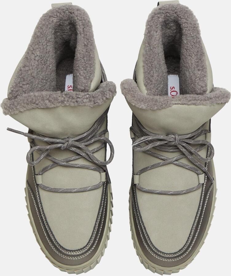 S.Oliver Snowboots olijfgroen mintgroen - Foto 2