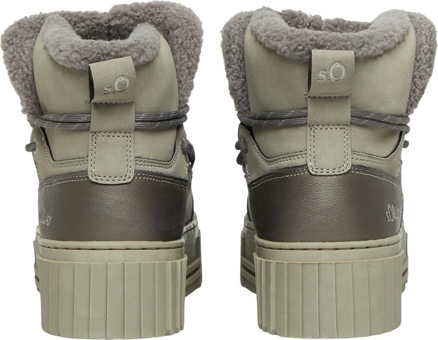 S.Oliver Snowboots olijfgroen mintgroen - Foto 3