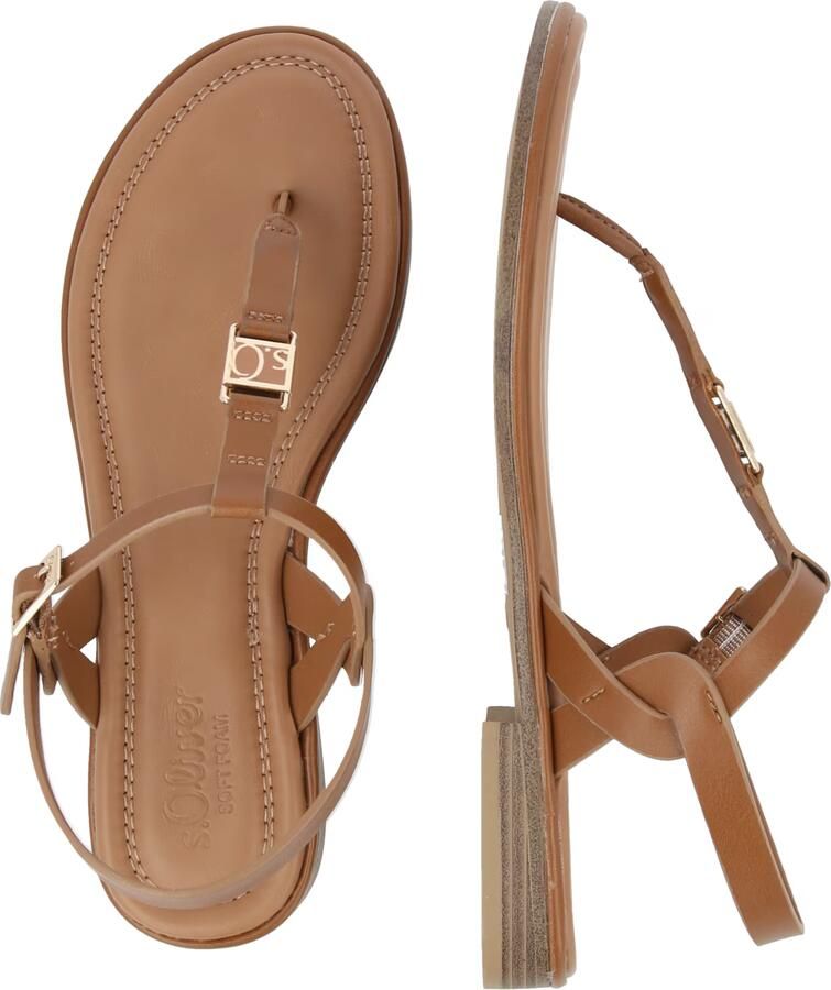 S.Oliver Teenslipper bruin - Foto 2