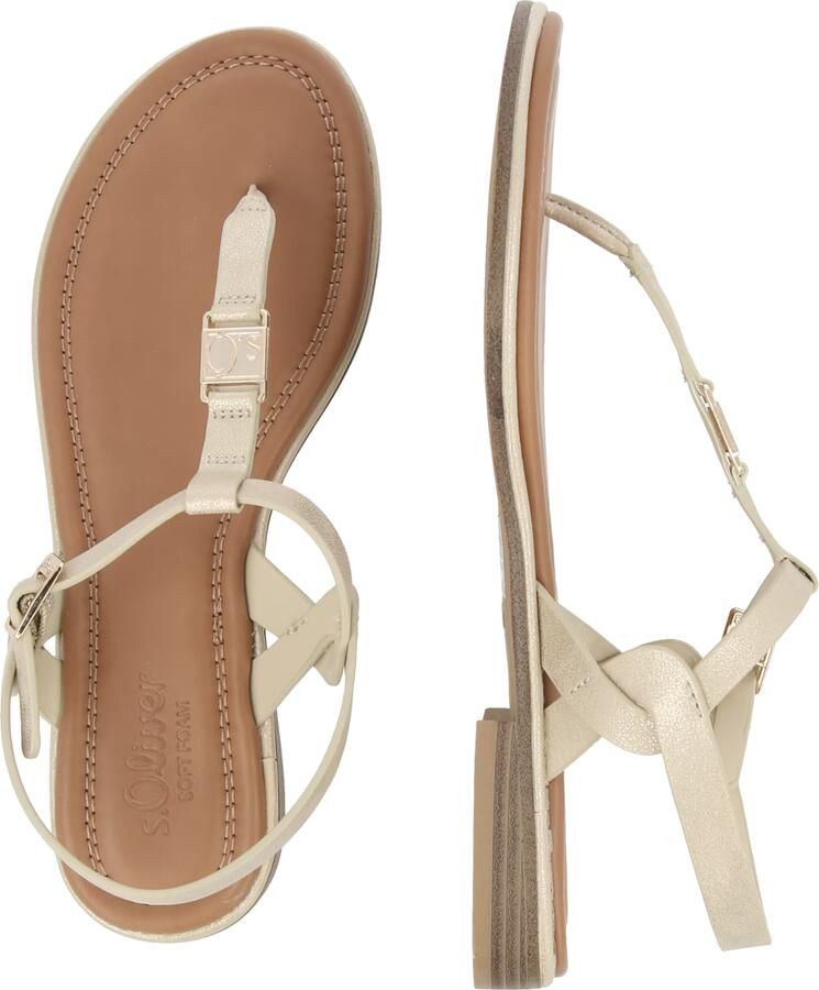 S.Oliver Teenslipper crème - Foto 2