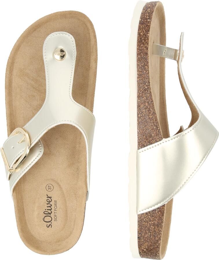 S.Oliver Teenslipper crème - Foto 2