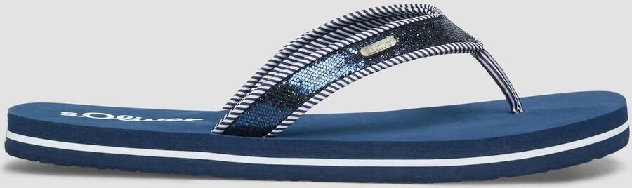 S.Oliver Teenslipper donkerblauw - Foto 6