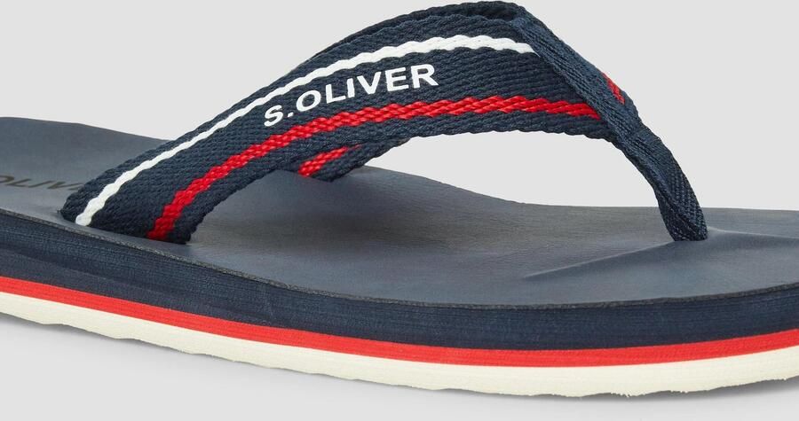 S.Oliver male Teenseparator met geborduurd logo - Foto 4