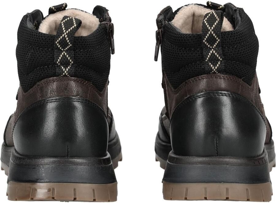 S.Oliver Veterboots donkerbruin zwart - Foto 2