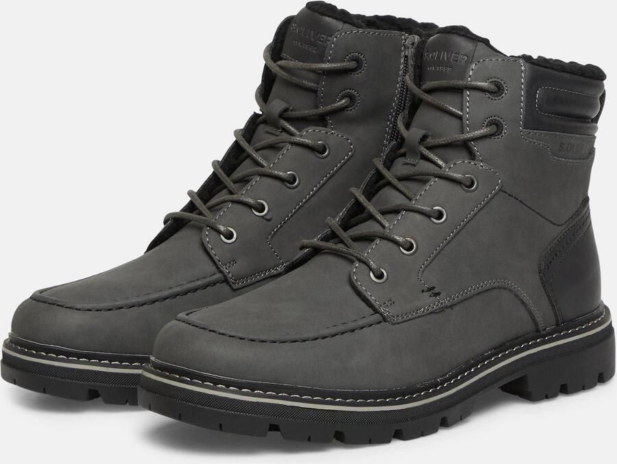 S.Oliver Veterboots donkergrijs