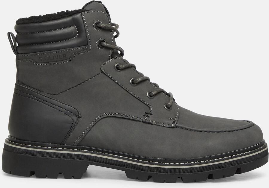 S.Oliver Veterboots donkergrijs - Foto 4