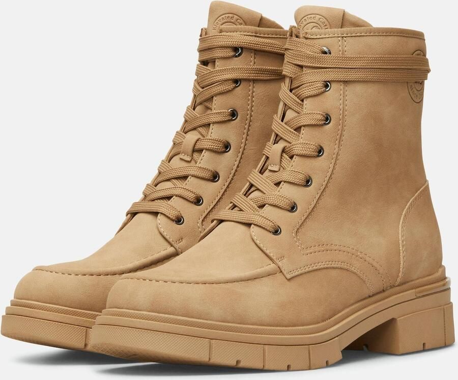 S.Oliver Women Shoes veterboots met profielzool kaki - Foto 6