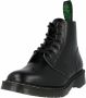 Solovair Hi Shine 6 Eye Astronaut Boot Zwart Heren - Thumbnail 2