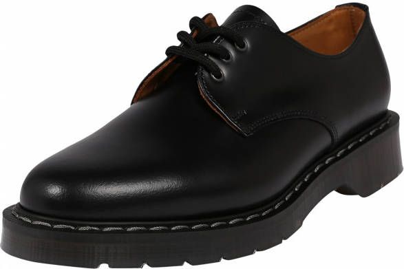 Solovair Zwarte Hoogglans Gibson Schoen Black Heren - Foto 2