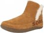 Sorel NAKISKA BOOTIE Dames Sloffen Camel Brown Natural - Thumbnail 2