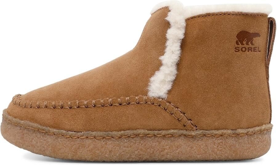 SOREL Enkellaarsje 'NAKISKA™ III' lichtbeige karamel