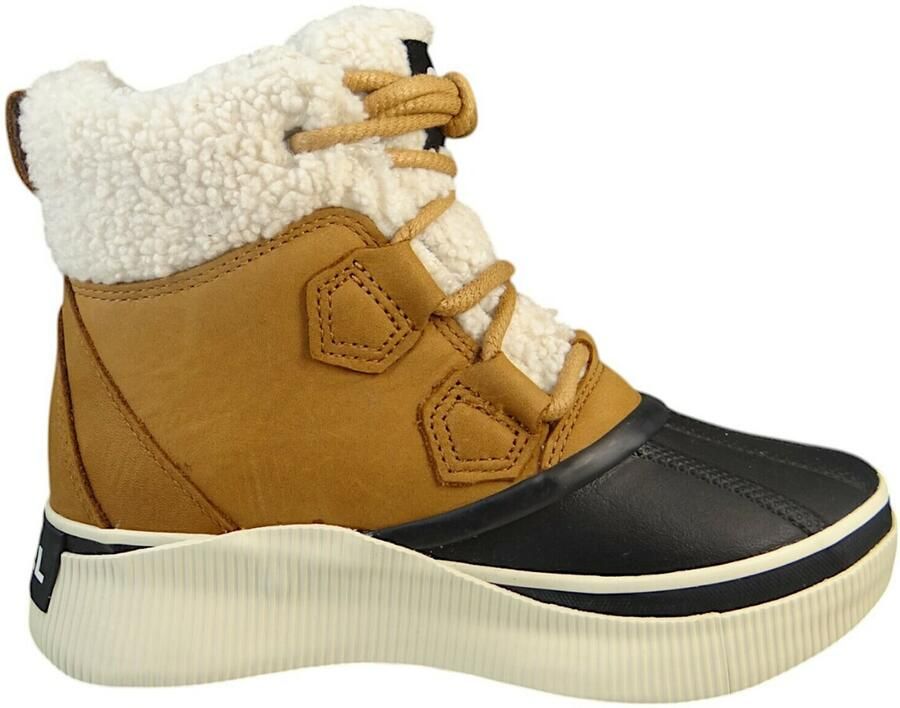 SOREL Snowboots 'OUT N ABOUT IV CHILLZ' lichtbeige pueblo zwart
