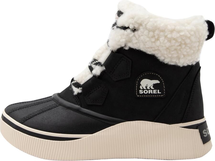 SOREL Snowboots 'OUT N ABOUT IV CHILLZ' zwart offwhite