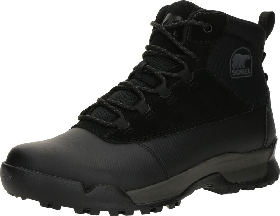 Sorel Buxton Lite Lace Plus WP Winterschoenen zwart grijs