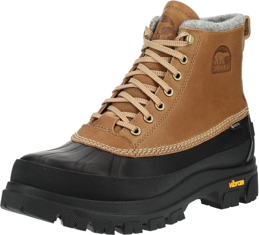 SOREL Veterboots karamel zwart