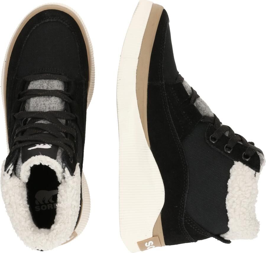 Sorel Women's Out n About IV Mid Sneaker WP Hoge schoenen zwart - Foto 3