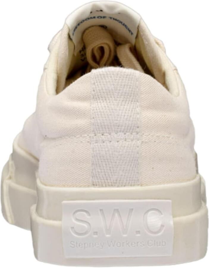 Stepney Workers Club Sneakers laag ecru - Foto 3