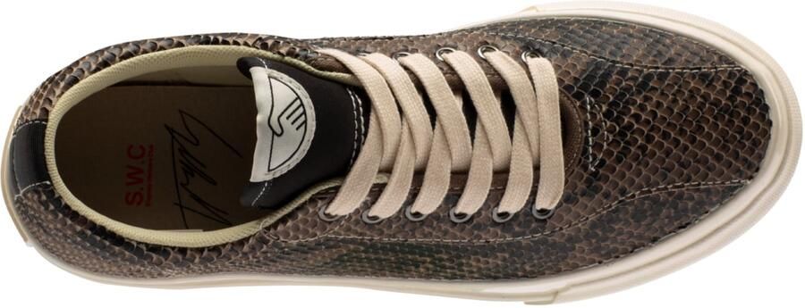 Stepney Workers Club Sneakers laag olijfgroen - Foto 4