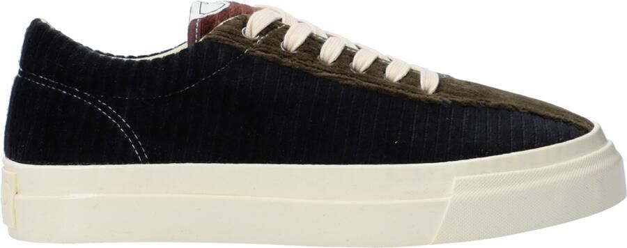 Stepney Workers Club Sneakers laag olijfgroen zwart