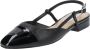 Steve Madden Belinda lakleren slingback ballerina's zwart - Thumbnail 6