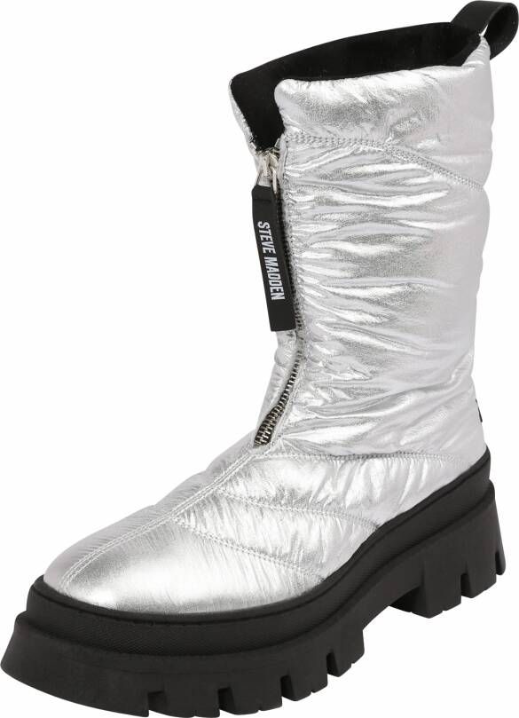STEVE MADDEN Snowboots 'SAVANNAH' zwart zilver