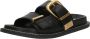 Steve Madden Slippers met doornsluiting en labeldetail model 'ARCH' - Thumbnail 3