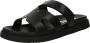 Steve Madden Missile leren slippers zwart - Thumbnail 3