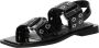 Steve Madden Saria-e Sandalen Dames Zwart - Thumbnail 5