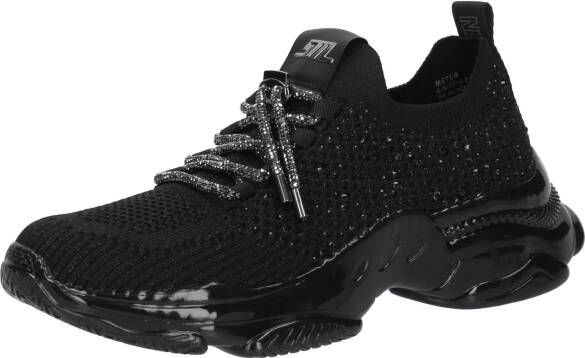 Steve Madden Meter sneaker met gebreid bovenwerk en strass - Foto 5