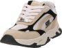 Steve Madden Sneak Peak-E chunky sneakers beige zwart - Thumbnail 2