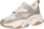 Steve Madden Dames Sneakers Privy Silver gold Cream Zilver - Thumbnail 4