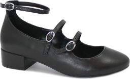 STEVE MADDEN Ballerina ' COLLEAGUE black nero scarpe ballerina donna pelle cinturino' zwart
