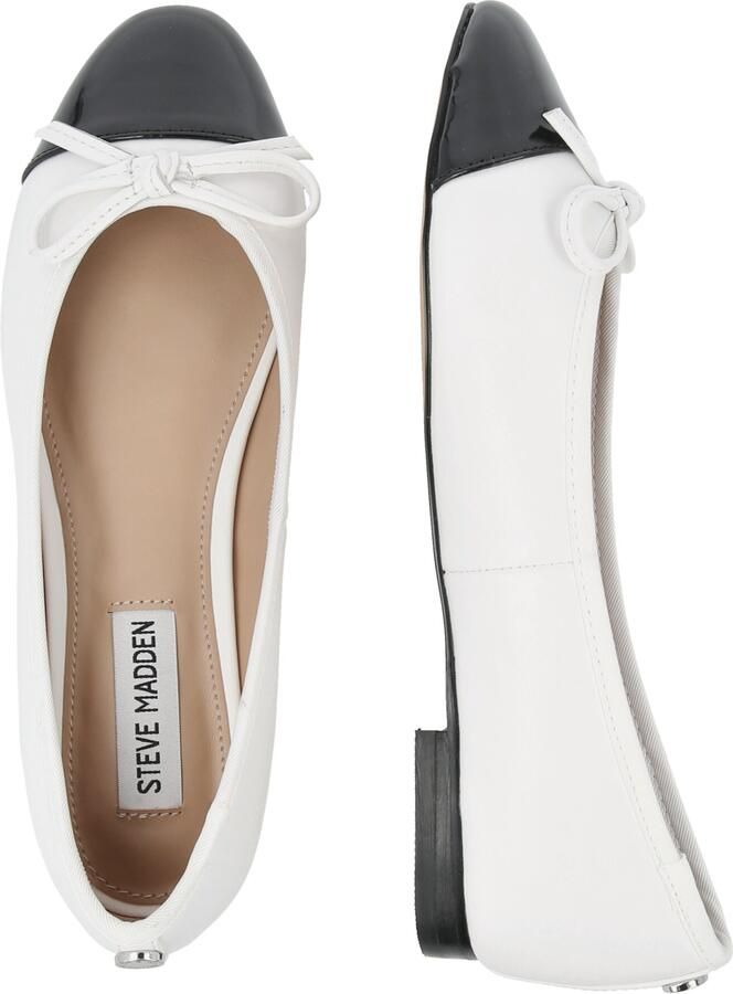 STEVE MADDEN Ballerina 'ELLISON' zwart wit - Foto 2