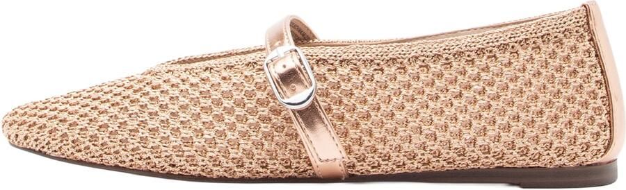 STEVE MADDEN Ballerina 'Gayla' rose-goud poederroze